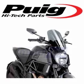 5tf1 Puig Mn/5tf1 Naked New Generation Touring Windscreen For 2014-2018 Ducati Diavel Zz