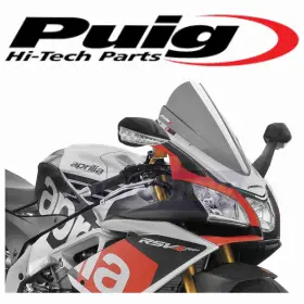 Ahj3 Puig Mn/ahj3 Racing Windscreen For 2016-2019 Aprilia Rsv4 Rr - Windshield Du