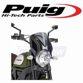 Za1t Puig Mn/za1t Naked New Generation Sport Windscreen For 2017-2019 Ducati Scrambler Md