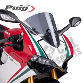 Pui-3102-432517 Puig Windscreen R-racing Series Smoke Ducati 1199 Panigale 2012-2014