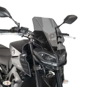 Pui-3102-432742 Puig Windscreen Naked New Gen Touring Series Dark Smoke Yamaha Mt-09 2018-2019