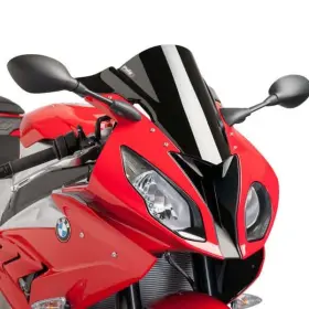 Pui-3102-432893 Puig Windscreen Z-racing Series Black Bmw S1000rr 2015-2017 - 30mm