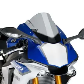 Pui-3102-432957 Puig Windscreen Z-racing Series Smoke Yamaha Yzf-r1 2015-2017 - 30mm
