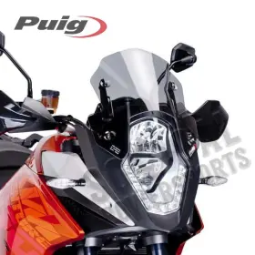 Pui-3102-433032 Puig Windscreen Racing Series Smoke Ktm 1190 Adventure 2014-2016 125mm
