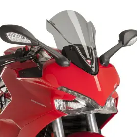 Pui-3102-433117 Puig Windscreen Touring Series Smoke Ducati Supersport S 2017-2018 75mm