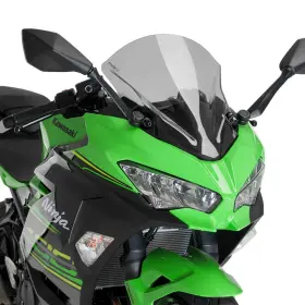 Pui-3102-433151 Puig Windscreen Z-racing Series Smoke Kawasaki Ex400 Ninja 400 2018 30mm