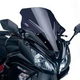 Pui-3102-433255 Puig Windscreen Racing Series Black Kawasaki Ex650 Ninja 650 2012-2016 100mm