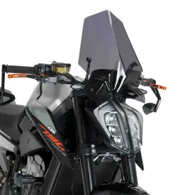 Pui-3102-433362 Puig Naked New Gen Sport Series Dark Smoke Ktm 790 Duke 2018 250 Mm
