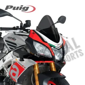 Pui-3102-433390 Puig Windscreen Z-racing Series Dark Smoke Aprilia Tuono V4rr 1100 2016-2017
