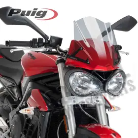 Pui-3102-433477 Puig Naked New Gen Sport Series Smoke Triumph Speed Triple S 1050 2017-2018