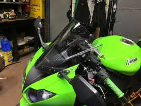 Ref.3177h Puig Light Tint Shield For Kawasaki Zx-6r 2009-2023