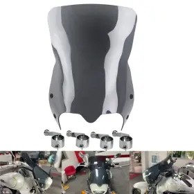 Us-ww-216-srbk Q-motoshop Front Fairing Windshield For Suzuki Boulevard M109r Boss M50 M90 2006-2022