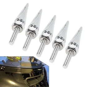 Raimukurijinusa 550732685629 Windshield Spike Bolt Screw Hardware Kit Chrome For Harley Road Glide Fltr Ultra