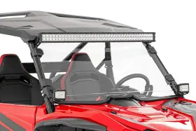 98182020 Rough Country 843030193485 Scratch Resistant Full Windshield For Honda Talon -