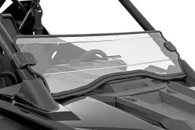 98102011a Rough Country Half Windshield For Polaris Rzr Pro Xp -