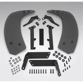 41-423s Show Chrome Aeroflo Lower Wind Deflectors For Can-am Ryker - Smoke
