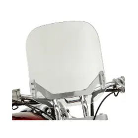 Sb15 Slip Streamer Inc. Universal Motorcycle 15 Inch Windshield Clear Fits Any Bike