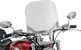 Bullet-15 Slipstreamer Billet Series Windshield - 15 Inch Bullet Clear