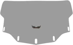 S-166sh Slipstreamer Replacement Windshield - Euro Shorty Style Clear