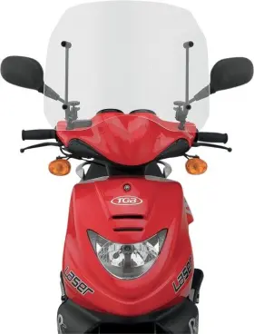 S-sctr66-m Slipstreamer Scoot 66 Windshield 8mm Clear/black