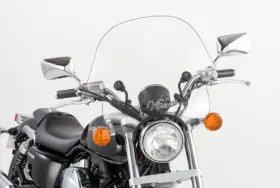 Ss-10-c-1.5 Slipstreamer Ss-10 Viper Windshield 1.5 Inch Clear With Black Hardware