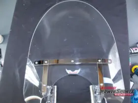 Ss-30-22-tfqb Slipstreamer 1998 - 2013 Yamaha Vstar 650 22 Inch Windshield