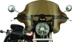 Ss-34-dsfqb Slipstreamer Ss-34 13 Inch Phantom Windshield Fat Dark Smoke -