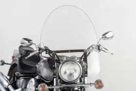 Ss-30-22ctq Slipstreamer Ss3022ctq 22 Inch Classic Windshield With Chrome Hardware - H