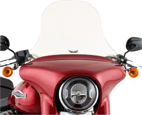 T-239-12 Slipstreamer Light Smoke 12 Inch Windshield For 18 Harley Sport Glide