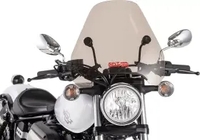 56-6524 Slipstreamer Zz75018 Windshield Motorcycle Honda Kawasaki Harley Smoke S-06-t X5