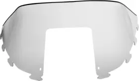 450-233 Sno Stuff Windshield - Low 9 Inch Smoke Motorcycle Street Bike Dirt