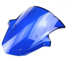 Ws-066-k1015blue Spauto #dfspauto Abs Windscreen For Kawasaki 2011 2012 2013 2014 2015 Zx10r Wind Deflector Blue