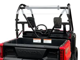 77-6700a-r Spike Powersports Rear Windshield - Clear