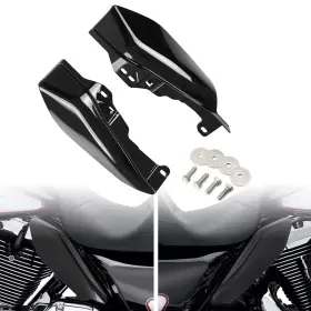 Hicr-002-1719mb Sport Fairing Mid Frame Air Deflectors Heat Shield Fit For 2009-2022 Harley Touring Street