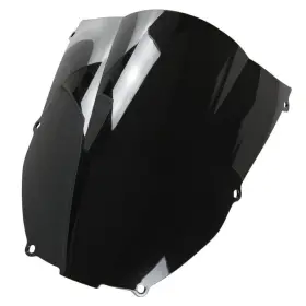 Ws-058-k0602 Sportfairings Motorcycle Black Windshield For Kawasaki Ninja Zx6r 2000 2001 2002 Windscreen