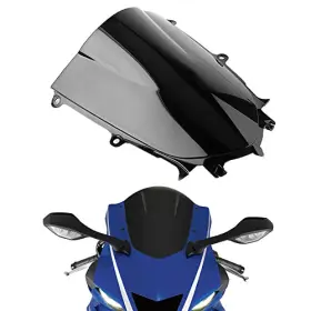 Sportfairings Ws-089-y067x #auto Windshield Windscreen Deflector Kit For Yzf R6 2017 2018 2019 2020 R7 2021 2022