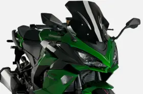 Ws-129-kn123 Sportfairings #rack Windscreen For Kawasaki Ninja 1000 2020 2021 2022 2023 Windshield Wind Deflector