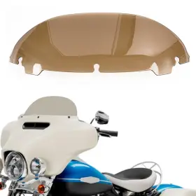 Ws-178-hd1421 Sportfairings #auto 7 Inch Round Windscreen Windshield For Harley Street Electra Glide 2014-2022 2023