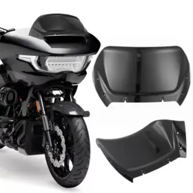 Ws-216-hd23na Sportfairings #lg09 Black 10 Inch Windscreen Windshield For Harley Road Glide Cvo/se Fltrxse 2023 2024