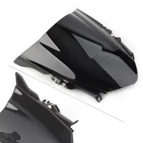 Successsss 331234259606 Front Windshield Windscreen Windproof Fit For Honda Cbr500r 2013 2014 2015 Black