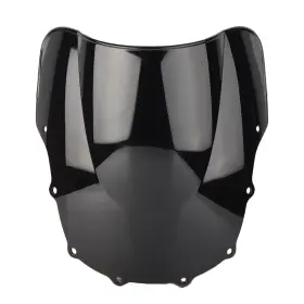 Tktkparts 550752890850 Double Bubble Windscreen Smoke Motorcycle For Kawasaki Zzr400/600 1993-2007 New