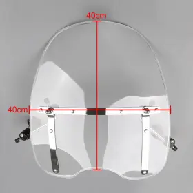 Win-010-clear Topteng Clear Windshield For Honda Shadow Spirit Aero Rebel Deluxe Vt Vtx Ace Cruisers P