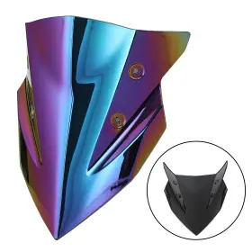 Win-k255-iri Topteng Windshield Windscreen Wind Shield Protector For Kawasaki Z400 2018-2022 T9