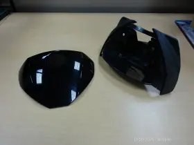 A9700640-pm Triumph Genuine Flyscreen - Oem Wind Deflector Screen