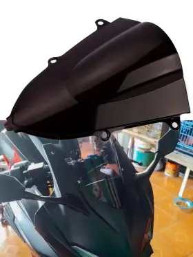 Ws-086-h024x Tuesday #tuswsxiyusan Black Windscreen Wind Deflector Windshield For 2017 2018 Honda Cbr250rr 17 18