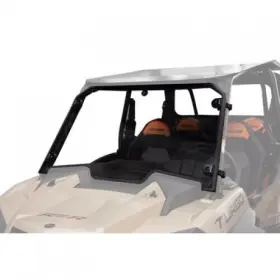 206-224-0001 Tusk Utv Full View Glass Windshield With Wiper