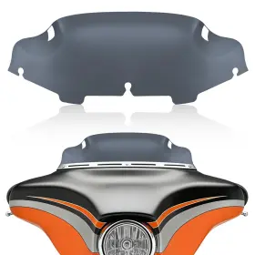 19962013 Tvitano 8672580200717 Inch 6inch Motorcycle Wave Windshield For Harley Touring Models