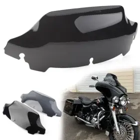 Twoagain 698632381842 7ft Wave Windshield Windscreen Fit Harley Touring Electra Street Glide 2014-21 Us