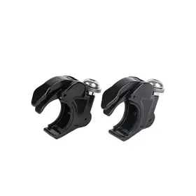 Unbranded 608631838827 For Black Alloy Windscreen Ks 39mm Quick Release Dyna And Sportster