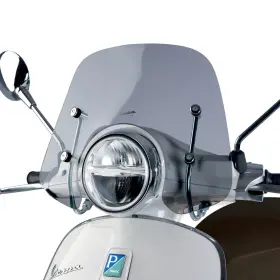 50-150ccm Vespa Oem 1b000909 Flyscreen Smoked Windshield For Primavera/ Elettrica X1